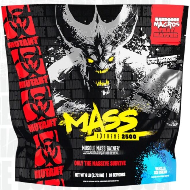 MUTANT MASS EXTREME 2500  2.72kg VANILLA ICE CREAM