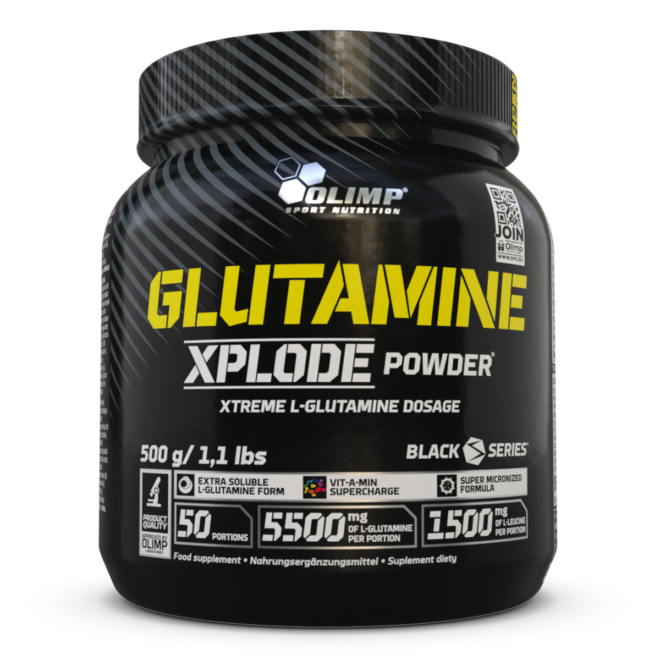 OLIMP SPORT NUTRITION GLUTAMINE 500g   ORANGE FLAVOUR