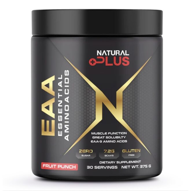 NATURAL PLUS EAA ESSENTIAL AMINOACIDS - 375G (30 SERVINGS)