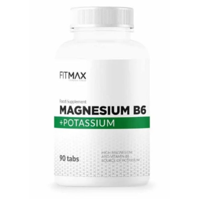FITMAX MAGNESIUM B6 + POTASSIUM 90 TABLETS