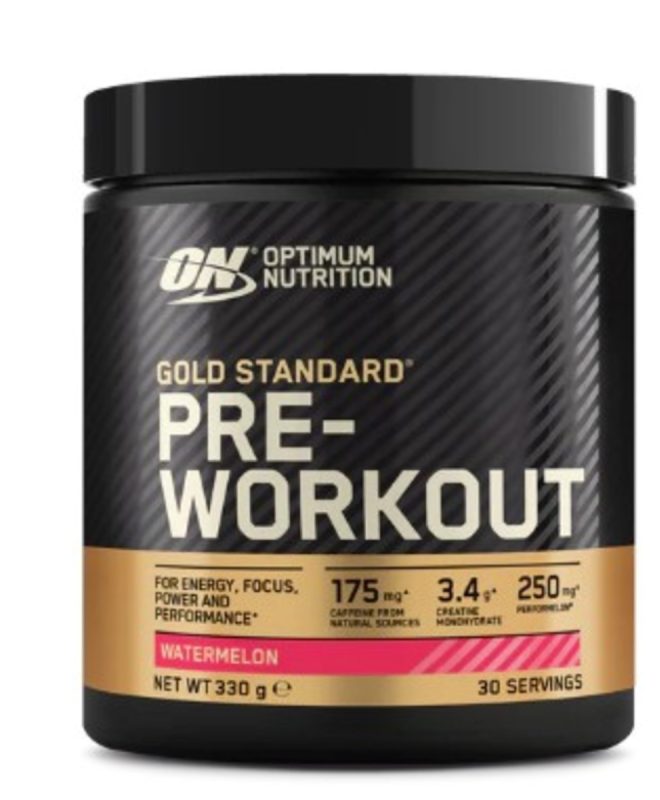OPTIMUM NUTRITION GOLD STANDARD PRE-WORKOUT 330g  WATERMELON