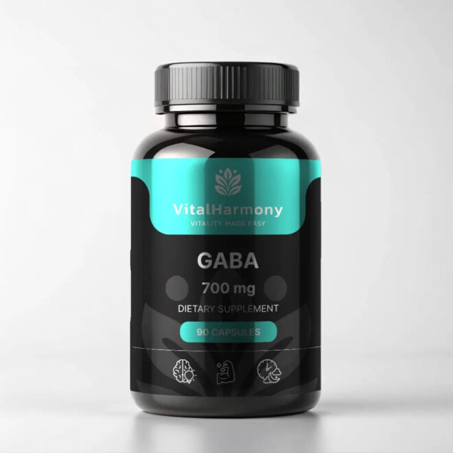 VITALHARMONY GABA 700MG 90 CAPSULES