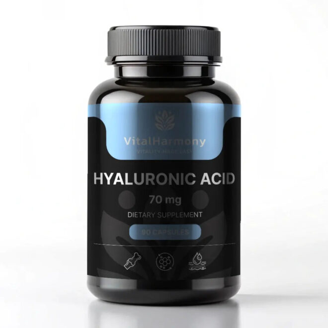 VITALHARMONY HYALURONIC ACID 70MG 90 CAPSULES