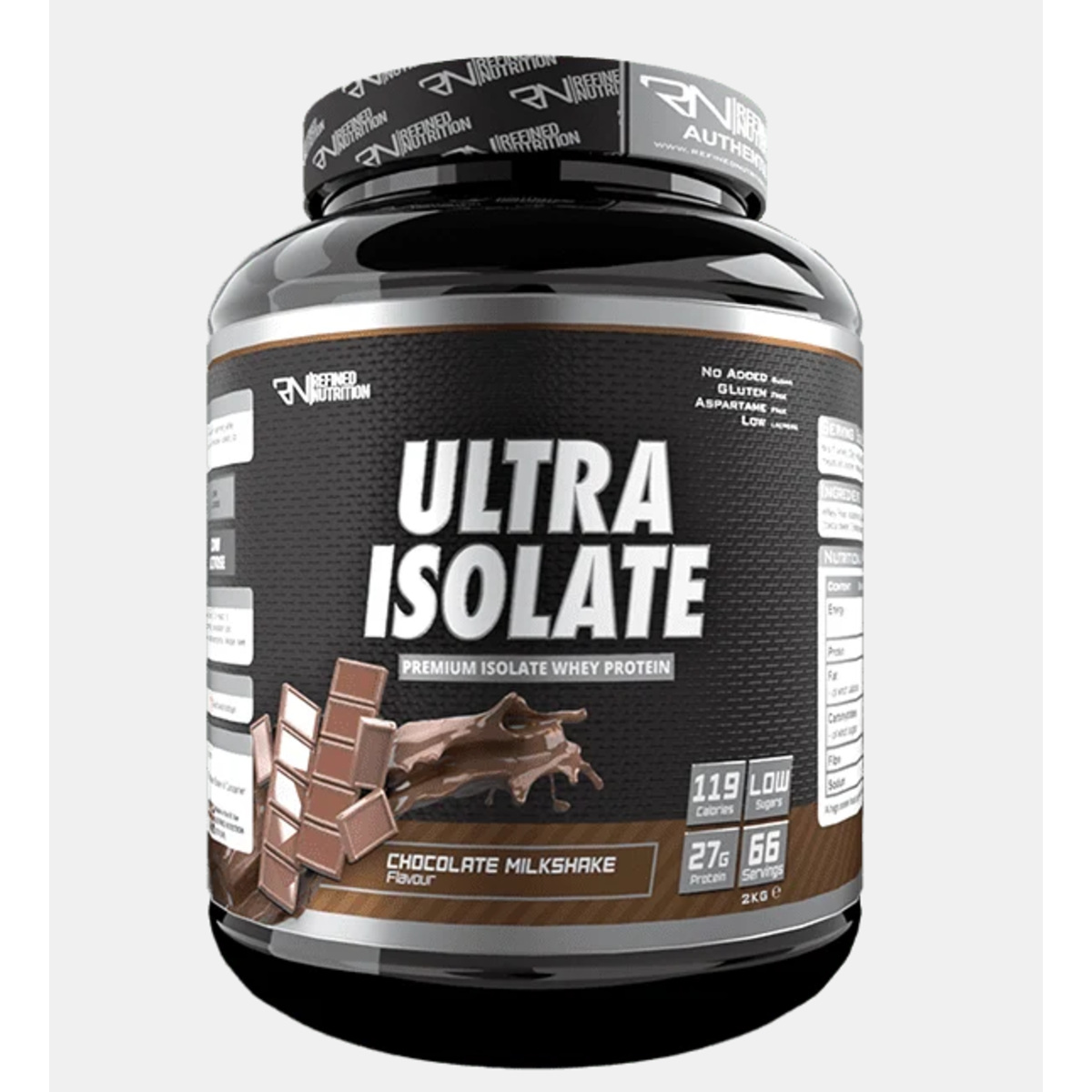 REFINED NUTRITION ULTRA ISOLATE 2KG 66SERVINGS 🎁 FREE SHAKER INCLUDED 🎁 — изображение 7