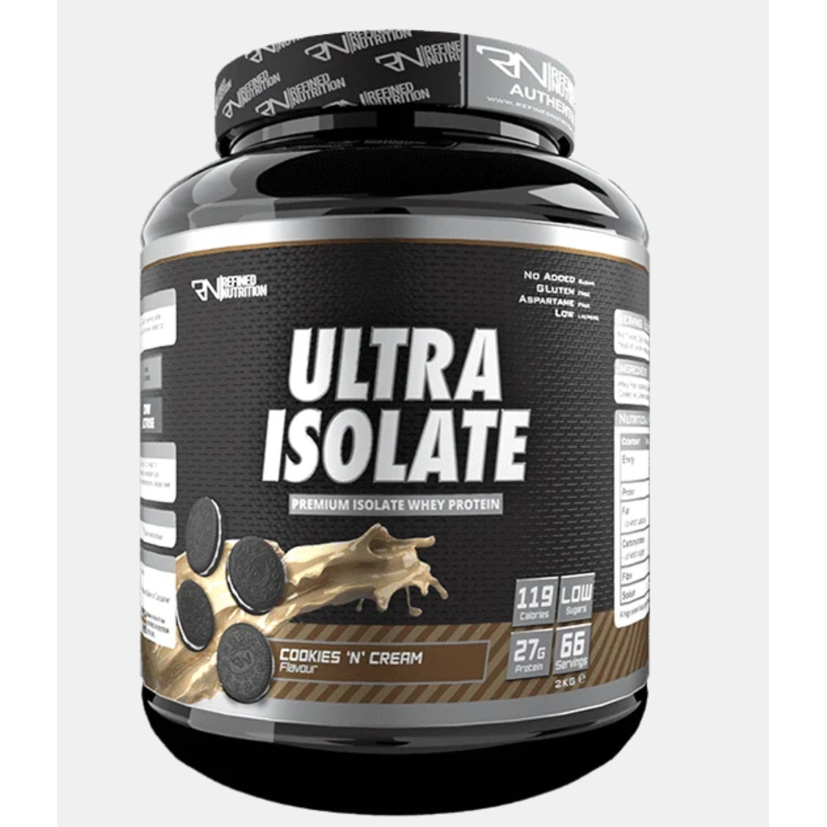 REFINED NUTRITION ULTRA ISOLATE 2KG 66SERVINGS 🎁 FREE SHAKER INCLUDED 🎁 — изображение 4