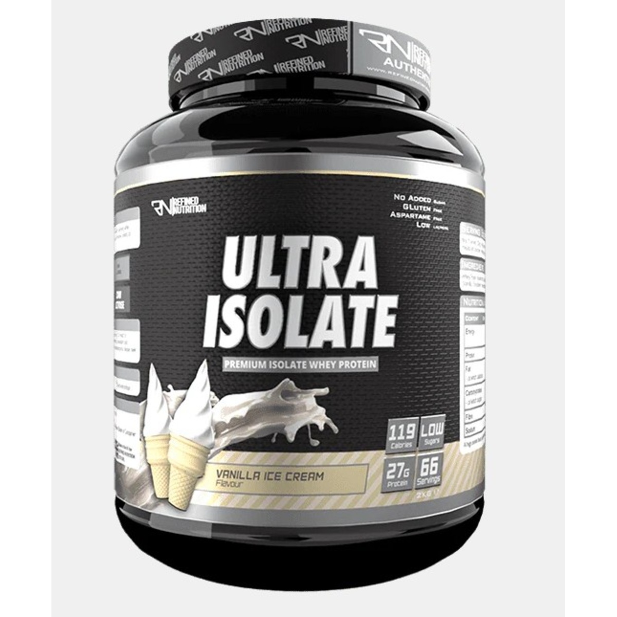 REFINED NUTRITION ULTRA ISOLATE 2KG 66SERVINGS 🎁 FREE SHAKER INCLUDED 🎁 — изображение 6