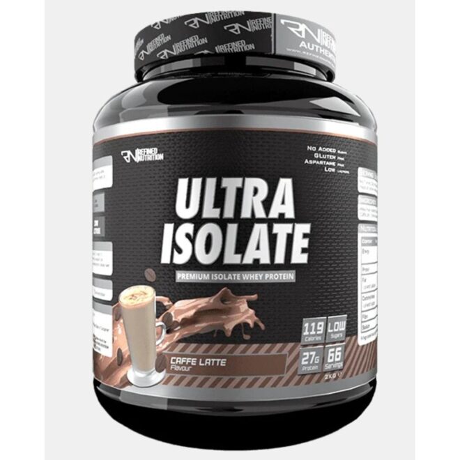 REFINED NUTRITION ULTRA ISOLATE  2KG   66SERVINGS  🎁 FREE SHAKER INCLUDED 🎁