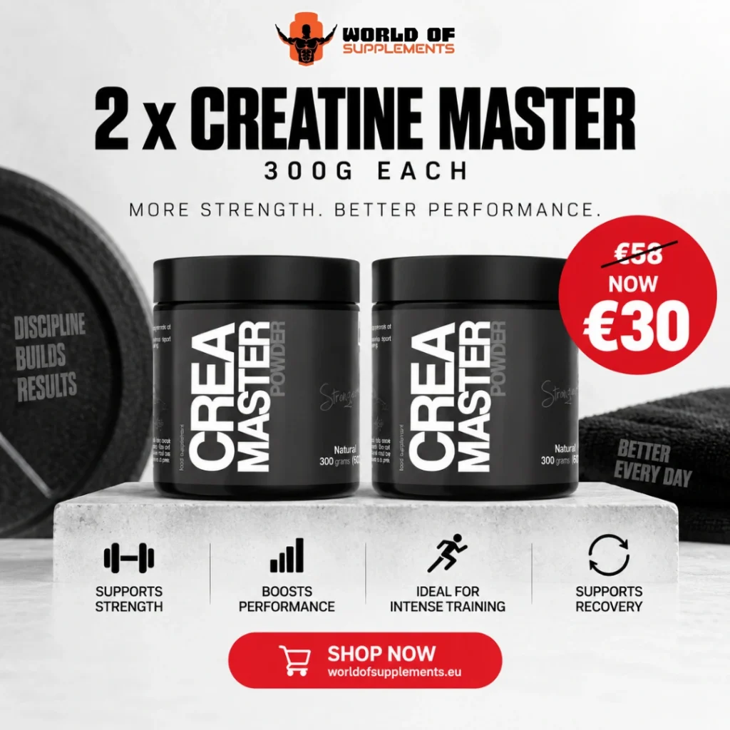 2 × Creatine Master 300g — €30