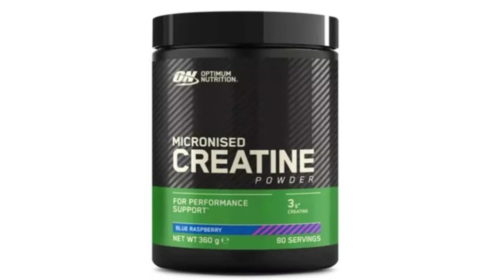 OPTIMUM NUTRITION MICRONISED CREATINE POWDER BLUE RASPBERRY - 360G (80 SERVINGS)